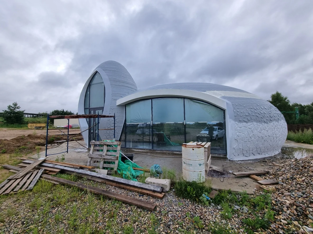 Casa domo impresa en 3D